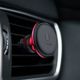 Baseus car holder magnetic with cable clip red new2 air vent 6932172648770