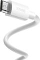 Baseus Simple Wisdom Data Cable Kit USB To Micro 2.1a 2pcs/set 1.5m White (TZCAMZJ-02) (BASTZCAMZJ-02)