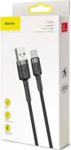 Baseus Cafule Braided USB 2.0 Cable USB-C male - USB-A male Μαύρο 3m (CATKLF-UG1) (BASCATKLF-UG1)