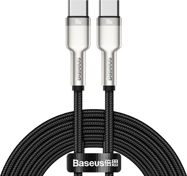 Καλώδιο USB Baseus USB-C - USB-C 2 m Μαύρο (baseus_20210316145443)