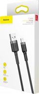 Καλώδιο USB Baseus USB-A - Lightning 0.5 m Μαύρο-γκρι (6953156274938)