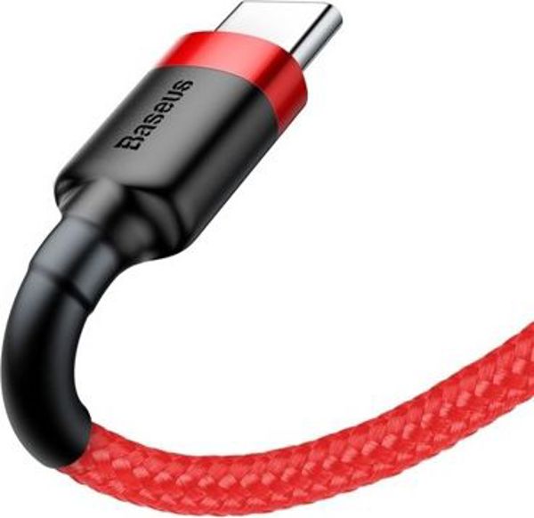 Καλώδιο USB Baseus USB-A - USB-C 3 m Κόκκινο (CATKLF-U09)