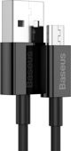 Καλώδιο USB Baseus USB-A - microUSB 2 m Μαύρο (BSU2823BLK)