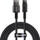 Baseus Tungsten Gold Cable USB to USB-C, 100W, 2m (black)