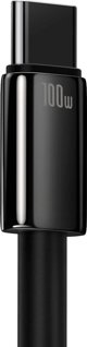 Baseus Tungsten Gold Cable USB to USB-C, 100W, 2m (black)