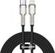 Καλώδιο USB Baseus USB-C - Lightning 2 m Μαύρο (CATLJK-B01)