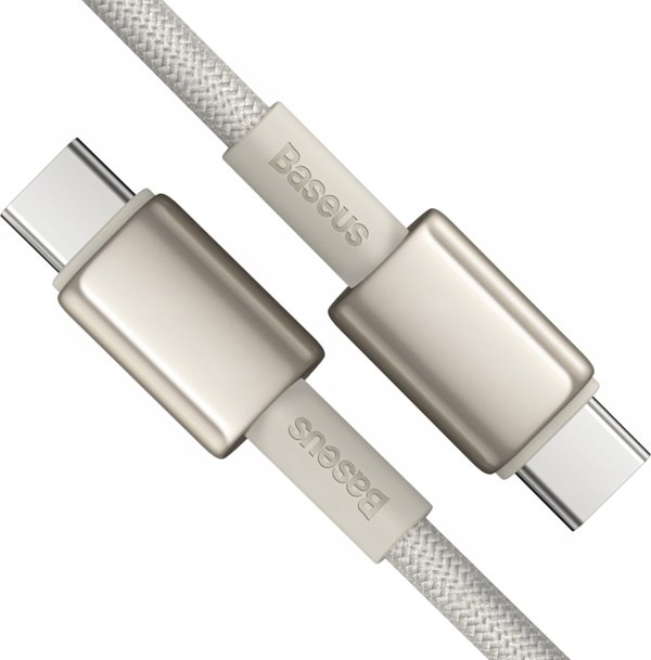 Καλώδιο USB Baseus USB-C - USB-C 2 m Χρυσό (BSU4882)