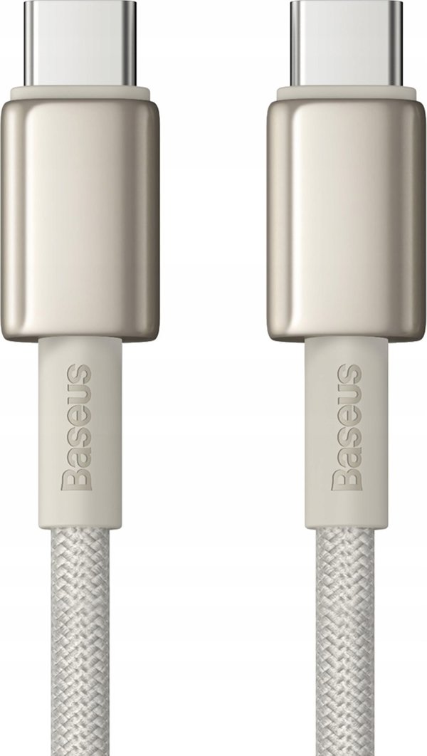 Καλώδιο USB Baseus USB-C - USB-C 2 m Χρυσό (BSU4882)