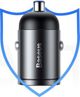Baseus car charger Tiny Star Mini QC 3.0 30W 1x USB gray 6953156297883
