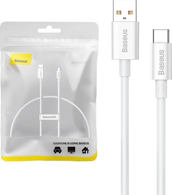 Cable USB-C to USB-C Baseus Cafule, 100W, 1m (black)
