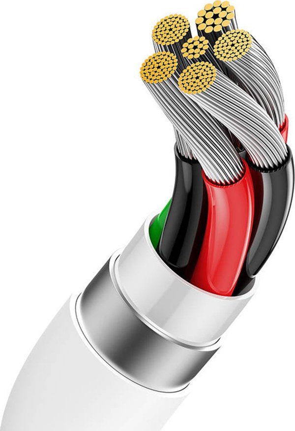 Cable USB-C to USB-C Baseus Cafule, 100W, 1m (black)