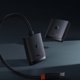 Προσαρμογέας AV Baseus Προσαρμογέας HDMI Baseus 2 σε 1 με καλώδιο 1m (μαύρο)
