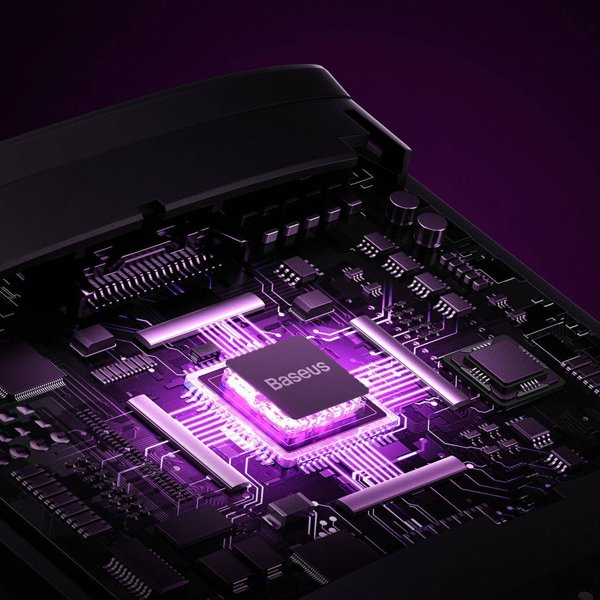 Προσαρμογέας AV Baseus Προσαρμογέας HDMI Baseus 2 σε 1 με καλώδιο 1m (μαύρο)