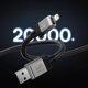 Καλώδιο USB Baseus USB-C - Lightning 1 m Μαύρο (BRA012824)