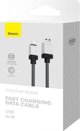 Καλώδιο USB Baseus USB-C - Lightning 1 m Μαύρο (BRA012824)