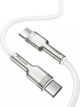 Καλώδιο USB Baseus USB-C - USB-C 1 m Λευκό (baseus_20210316150659)