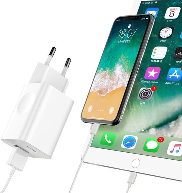 Φορτιστής Baseus Charging Quick Charger 1x USB-A 3 A (CCALL-BX02)