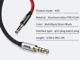 Καλώδιο Baseus Jack 3.5mm - Jack 3.5mm 1m μαύρο (27890-uniw)