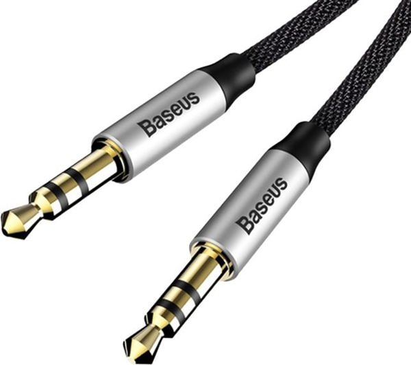 Καλώδιο Baseus Jack 3.5mm - Jack 3.5mm 1m μαύρο (27890-uniw)