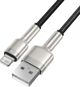 Καλώδιο USB Baseus USB-A - Lightning 0.25 m Μαύρο (CALJK-01)