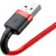 Καλώδιο USB Baseus USB-A - Lightning 2 m Κόκκινο (CALKLF-C09)