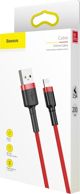 Καλώδιο USB Baseus USB-A - Lightning 2 m Κόκκινο (CALKLF-C09)