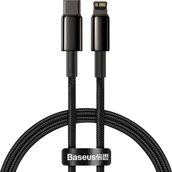 Καλώδιο USB Baseus USB-C - Lightning 2 m Μαύρο (6953156232044)