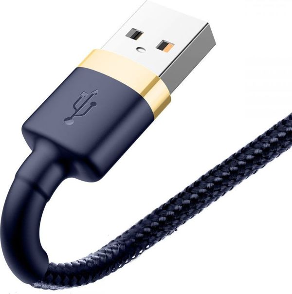 Καλώδιο USB Baseus USB-A - Lightning 1 m Μπλε (CALKLF-BV3)