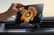 Baseus LightChaser Series Triple-Coil Wireless Charging Electric Car Mount Cluster Black 6932172654306