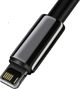Baseus Tungsten Gold Cable USB to iP 2.4A 2m (black)