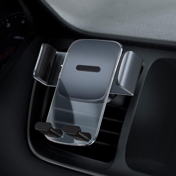 Baseus Easy Control Clamp car holder for grid (black)