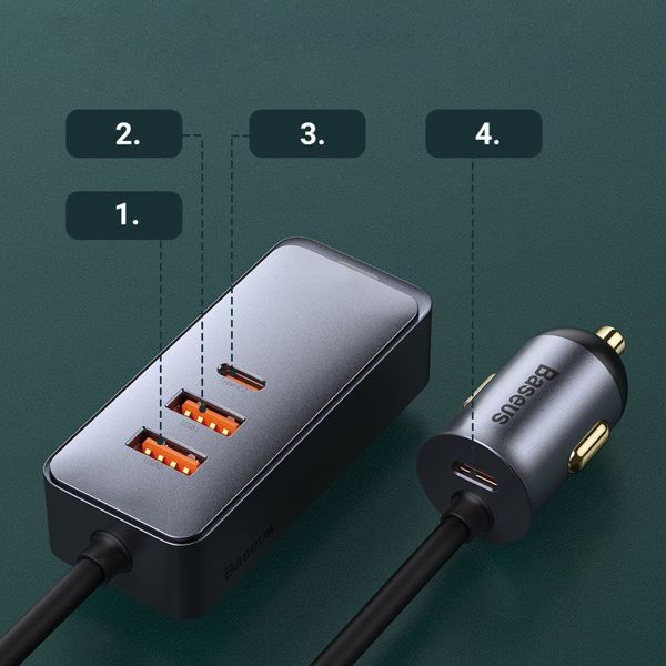 Φορτιστής Baseus Share Together 2x USB-A 2x USB-C 3 A (baseus_20210825152423)