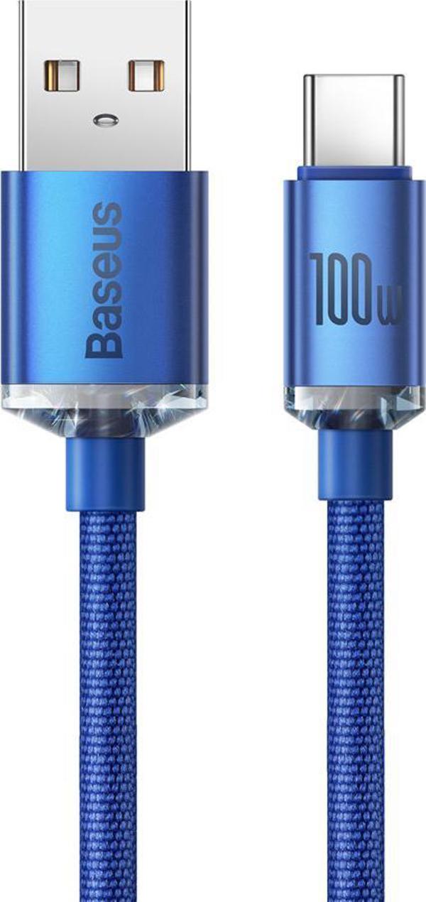 Καλώδιο USB Baseus USB-A - USB-C 1.2 m Μπλε (baseus_20220224124551)