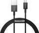 Καλώδιο USB Baseus USB-A - microUSB 1 m Μαύρο (BSU2822BLK)