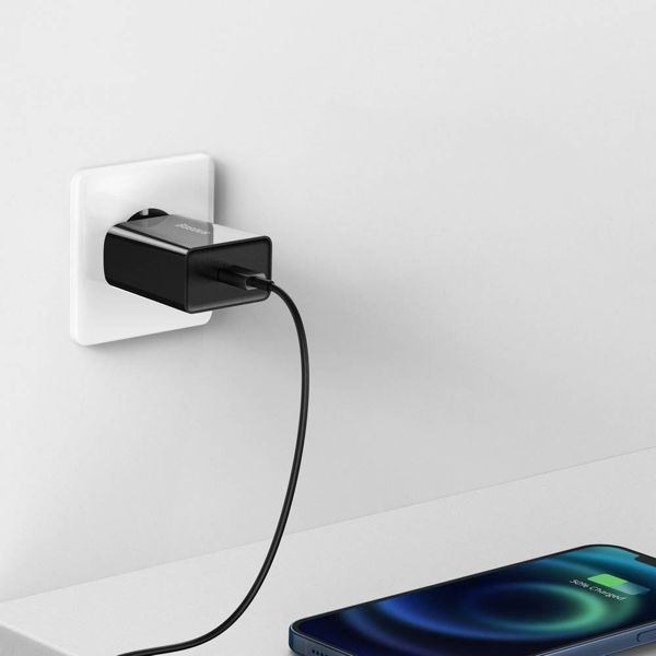 Φορτιστής Baseus Speed Mini 1x USB-C 3 A (BSU2819BLK)