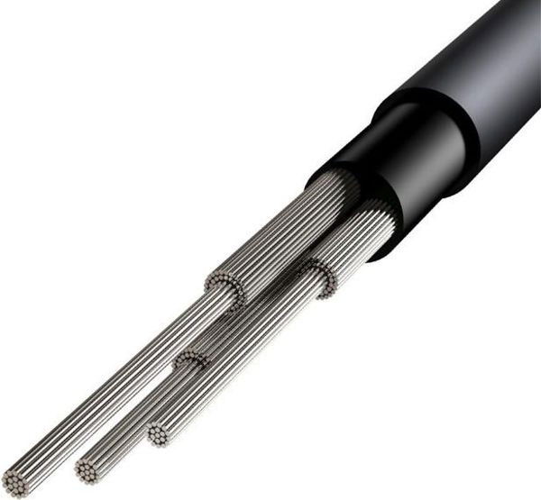 Καλώδιο USB BASEUS USB-C - mini Jack 3.5 mm 1.2 m Μαύρο (30476-uniw)