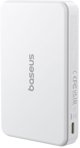 Powerbank Baseus Airpow II 10000mAh Qi2 με MagSafe 22,5W με καλώδιο Baseus Simple Series USB-C - USB-C 20V/3A (30cm) - λευκό