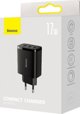 Baseus Φορτιστής Χωρίς Καλώδιο με 3 Θύρες USB-A 17W Μαύρος (CCXJ020101) (BASCCXJ020101)