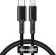 Baseus High Density Braided Cable Type-C to Lightning, PD,  20W, 1m (Black)