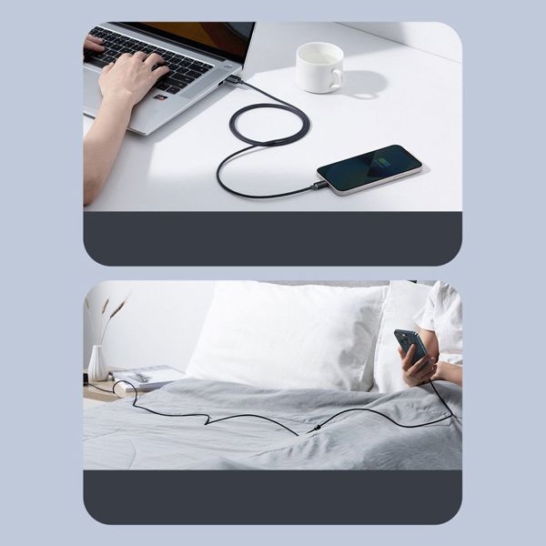 Καλώδιο USB Baseus USB-A - Lightning 1.2 m Μπλε (BSU3027BLU)