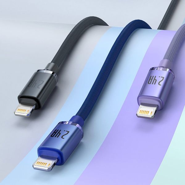 Καλώδιο USB Baseus USB-A - Lightning 1.2 m Μπλε (BSU3027BLU)