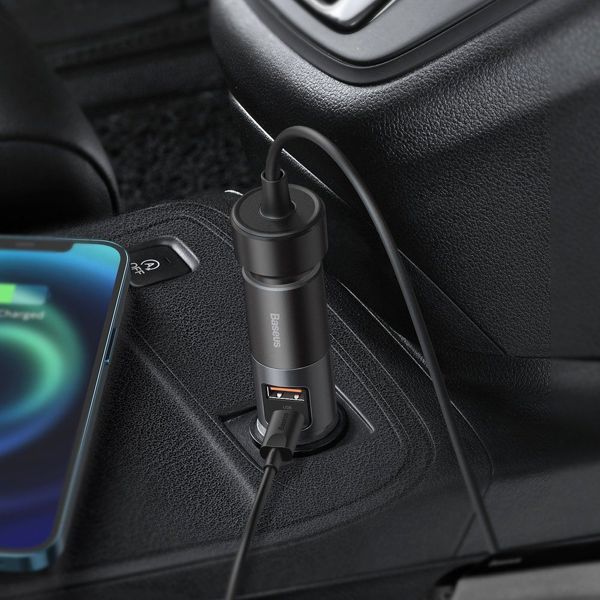 Φορτιστής Baseus Share Together 1x USB-A 1x USB-C 3 A (BSU2782GRY)