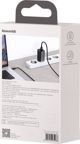 Baseus Φορτιστής Χωρίς Καλώδιο με Θύρα USB-A και Θύρα USB-C Quick Charge 3.0 Μαύρος (CCGAN2L-B01) (BASCCGAN2L-B01)