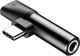 Βάσεις Audio Adapter USB-C σε Mini Jack 3.5mm + USB-C Μαύρο (CATL41-01) (BASCATL41-01)