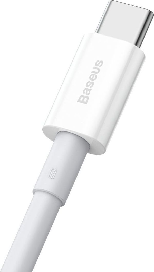 Baseus Superior Series Cable USB to USB-C, 66W, 1m (white)