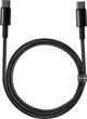 Baseus Tungsten Gold Cable Type-C to Type-C 100W 1m (black)