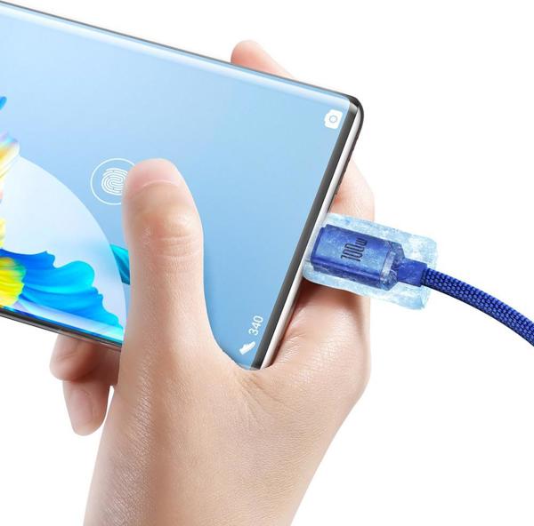 Καλώδιο USB Baseus USB-A - USB-C 2 m Μπλε (baseus_20220224125238)