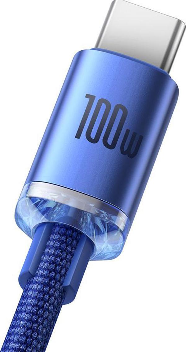 Καλώδιο USB Baseus USB-A - USB-C 2 m Μπλε (baseus_20220224125238)