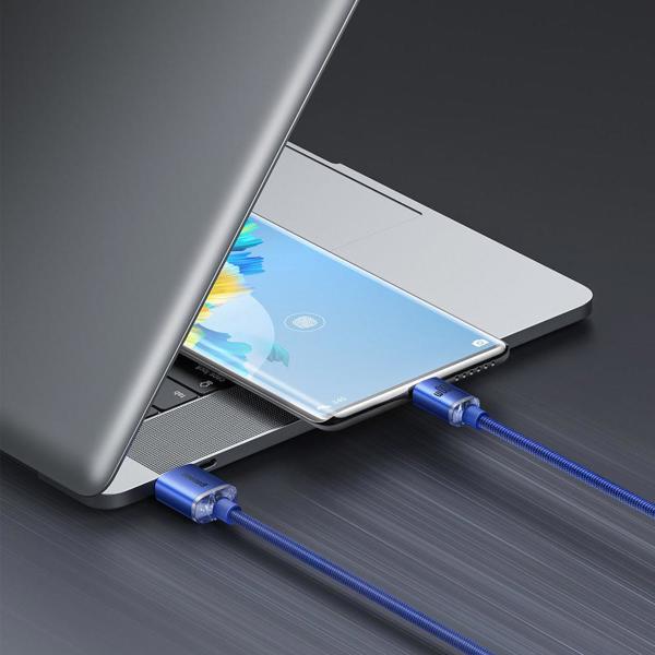 Καλώδιο USB Baseus USB-A - USB-C 2 m Μπλε (baseus_20220224125238)