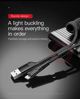Καλώδιο USB Baseus USB-A - Lightning 1 m Μαύρο (CALSR-01)